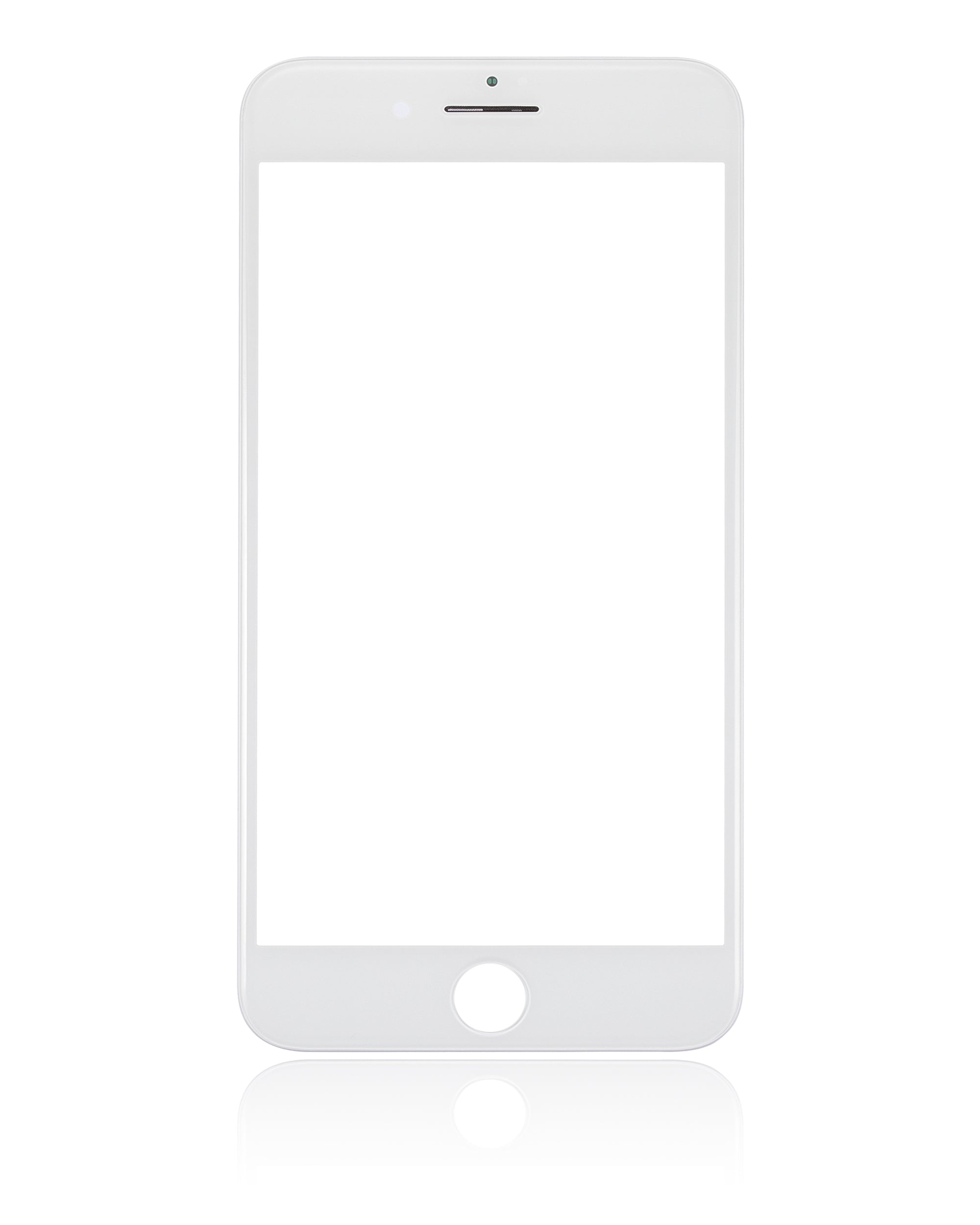 For iPhone 7 Plus Front Glass Replacement / Digitizer Touch With Glass + OCA Pre-Installed + Frame (White)