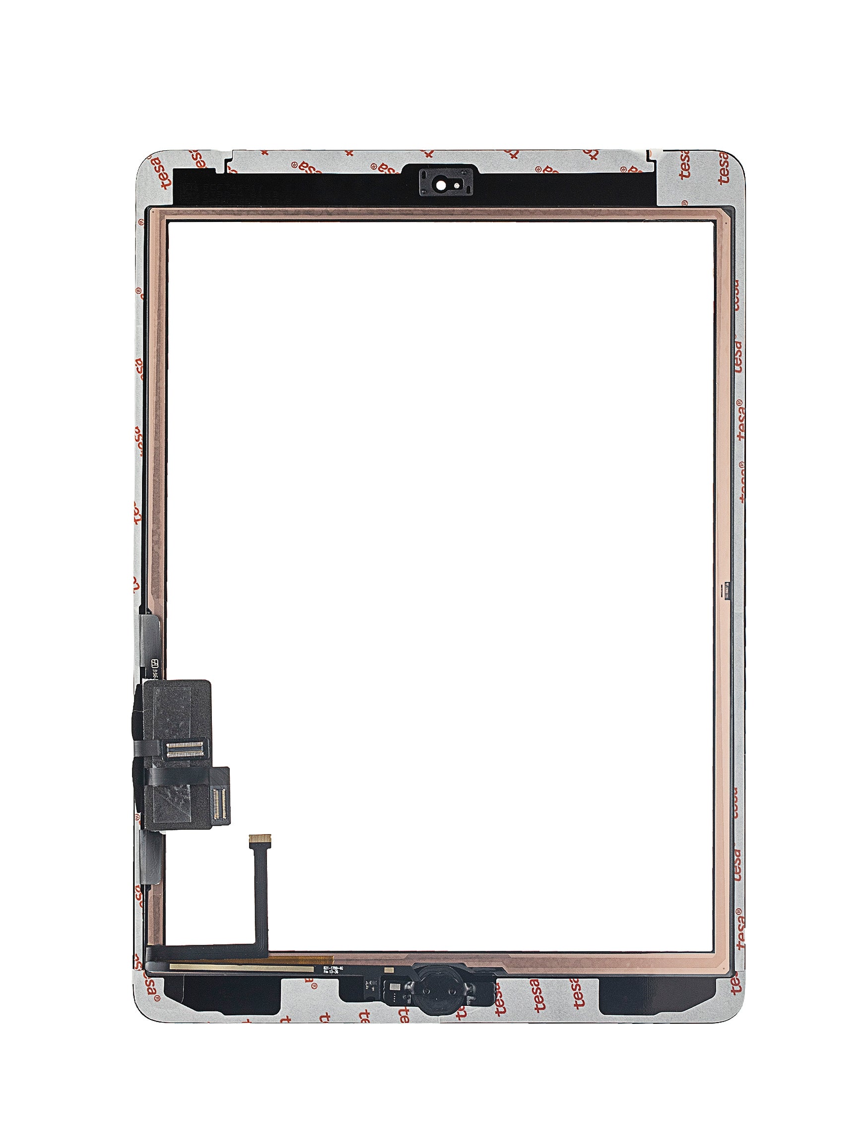 For iPad 5th Gen (2017) Digitizer Glass Replacement (With Home Button Pre-Installed) (Aftermarket Pro) (Black)