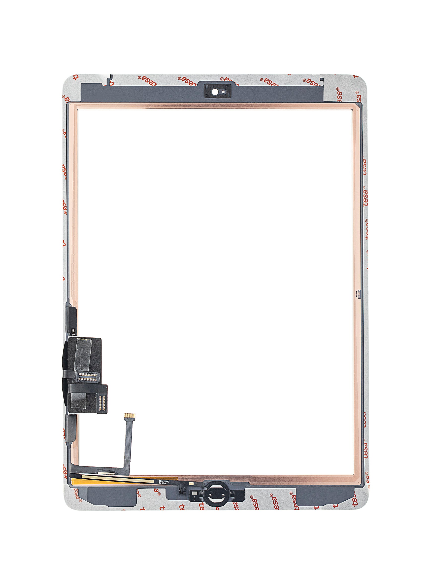 For iPad 5th Gen (2017) Digitizer Glass Replacement (With Home Button Pre-Installed) (Aftermarket Pro) (White)