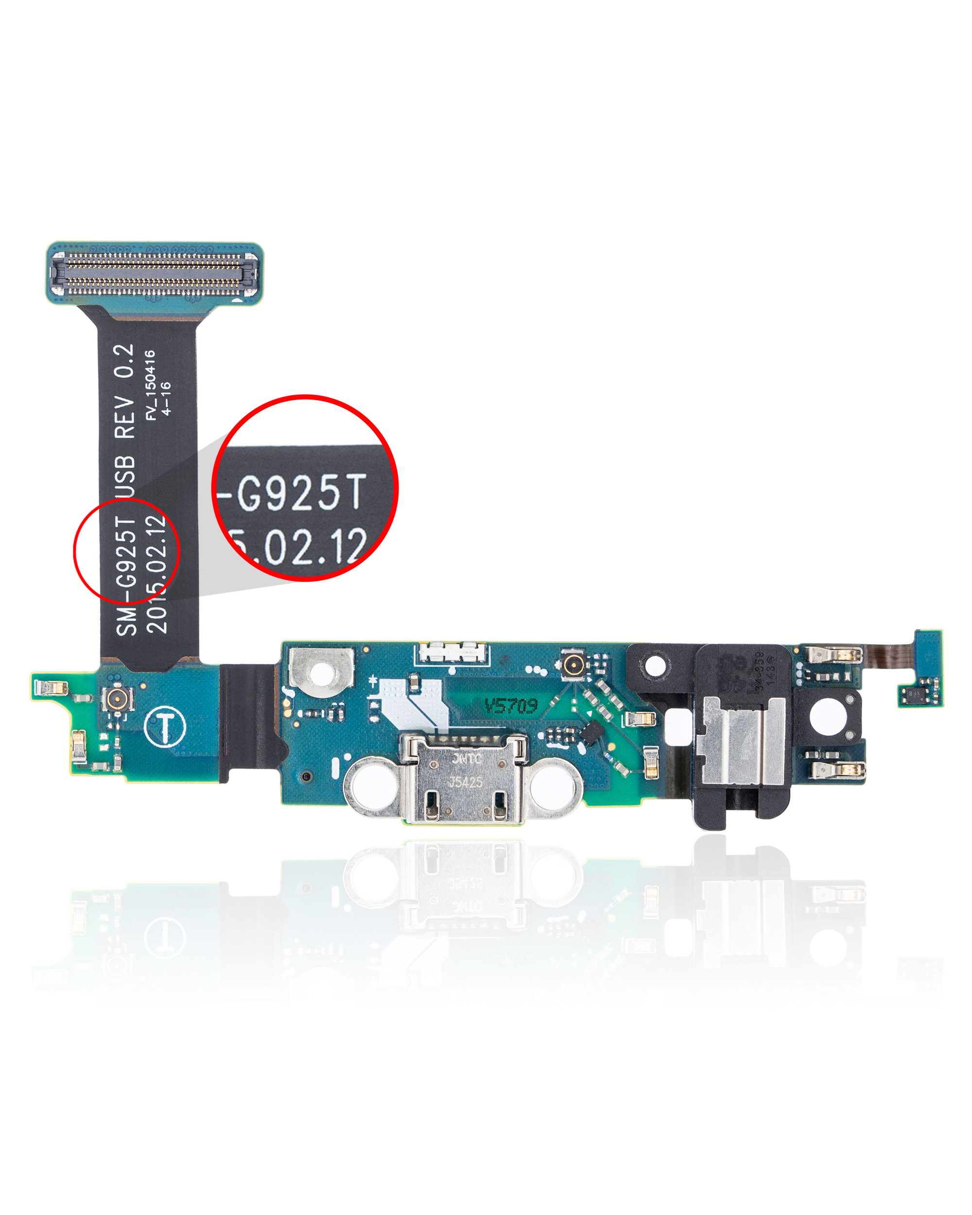 For Samsung Galaxy S6 Edge Charging Port Flex Cable Replacement (G925T / T-Mobile)
