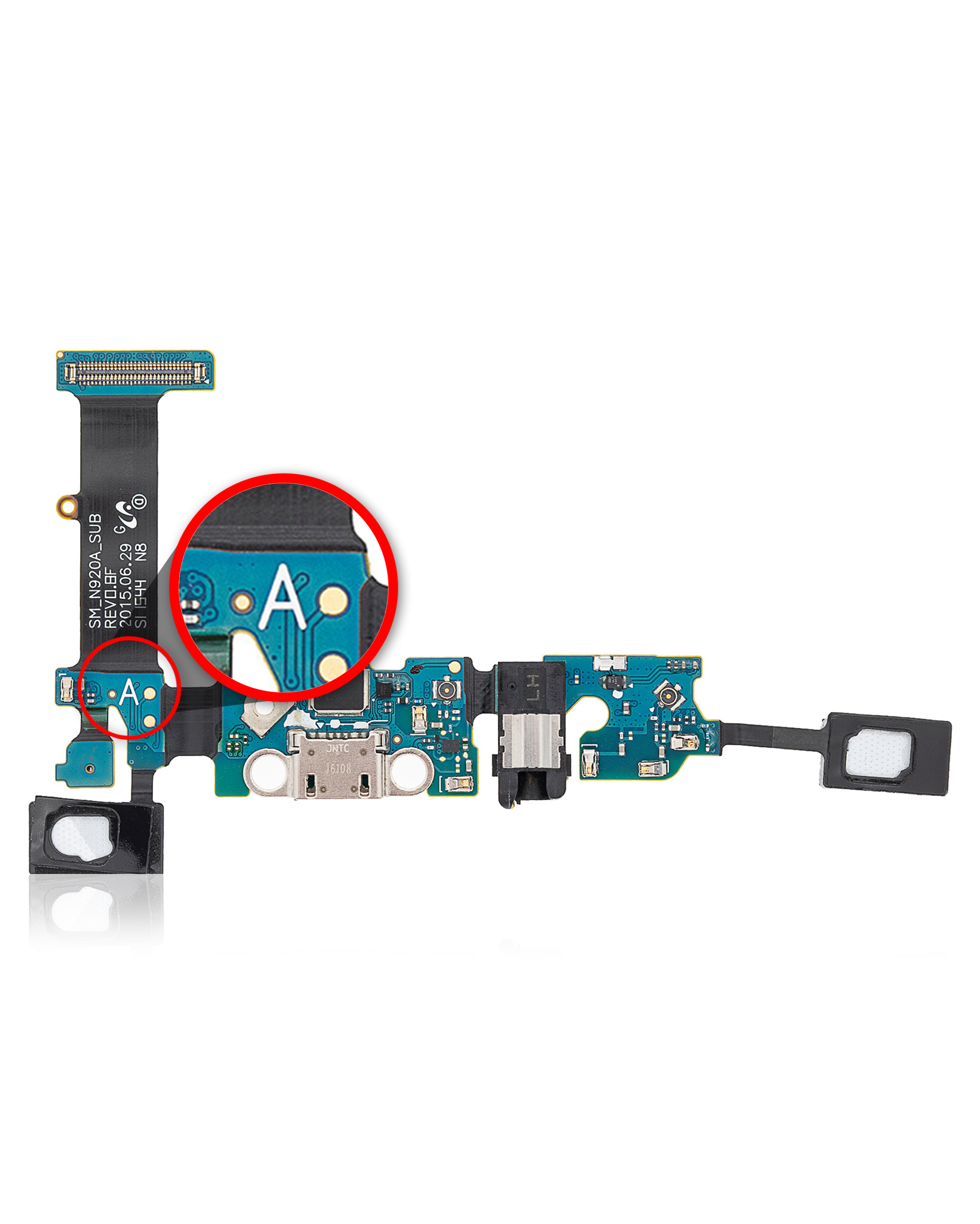 For Samsung Galaxy Note 5 Charging Port Flex Cable Replacement (N920A / AT&T)