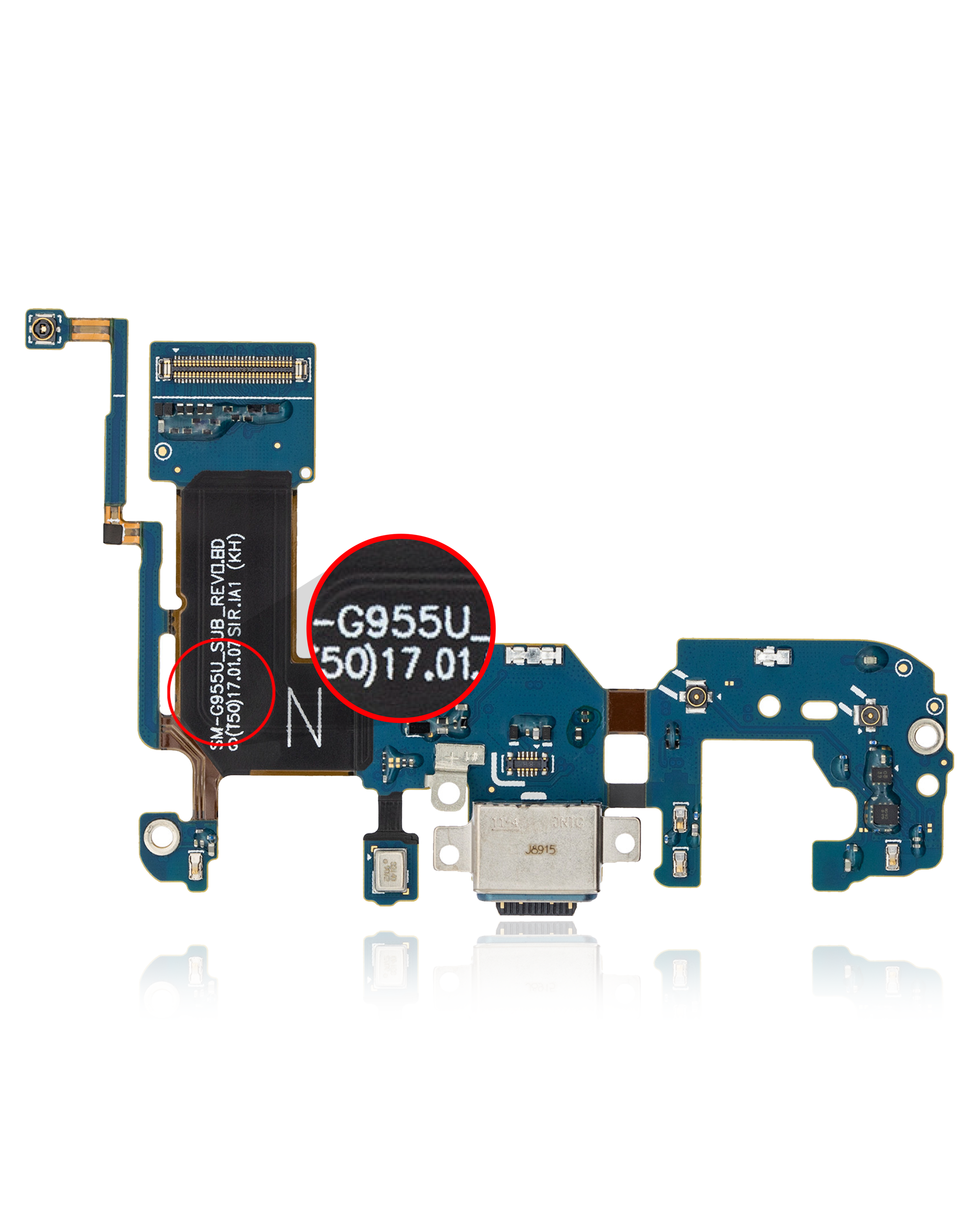 For Samsung Galaxy S8 Plus Charging Port With Flex Cable Replacement (Us Version)