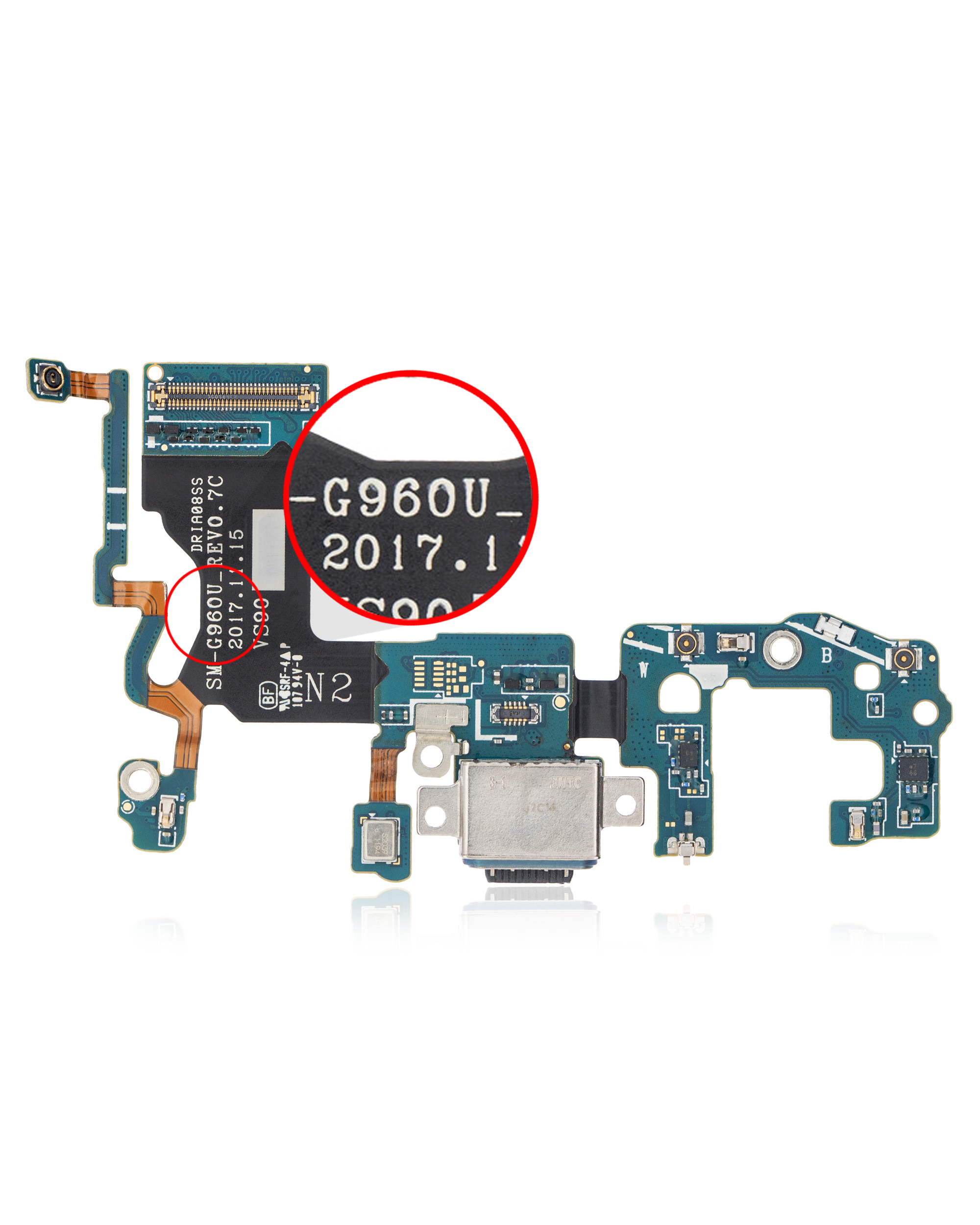 For Samsung Galaxy S9 Charging Port With Flex Cable Replacement (Us Version)