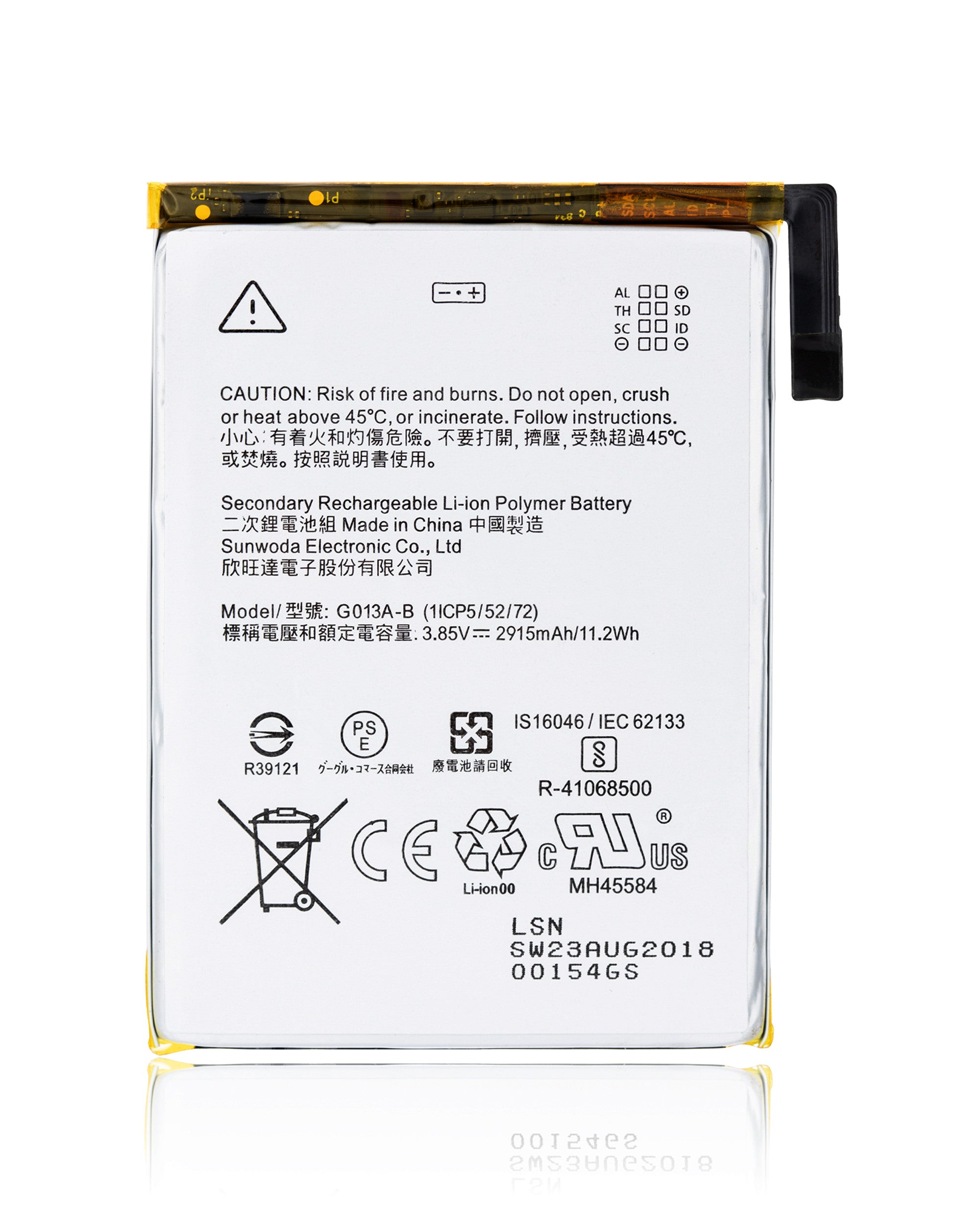 For Google Pixel 3 Battery Replacement
