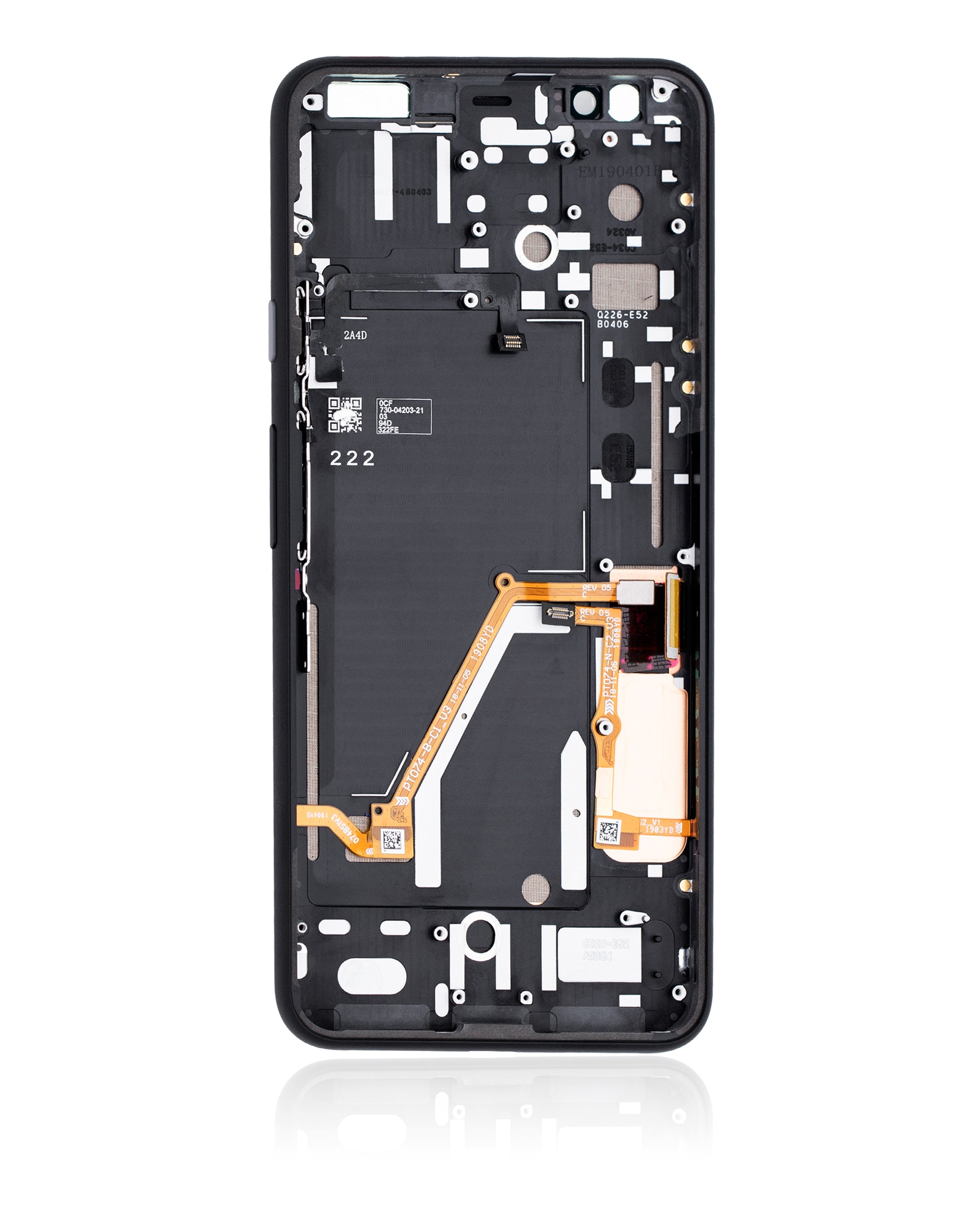 For Google Pixel 4 XL OLED Screen Replacement With Frame (Premium) (Gray)