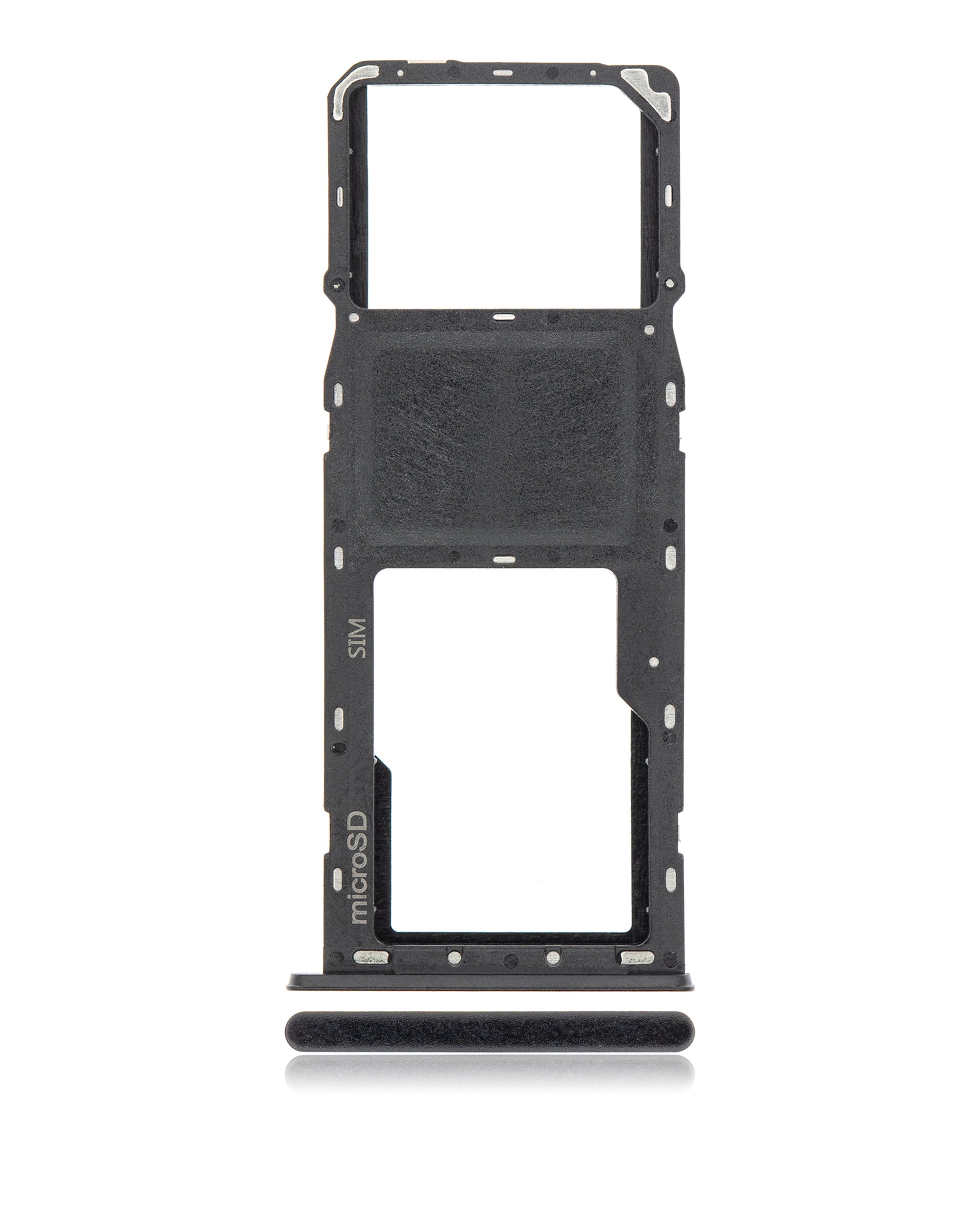 For Samsung Galaxy A21 (A215 / 2020) Single Sim Card Tray Replacement (Cosmic Gray)