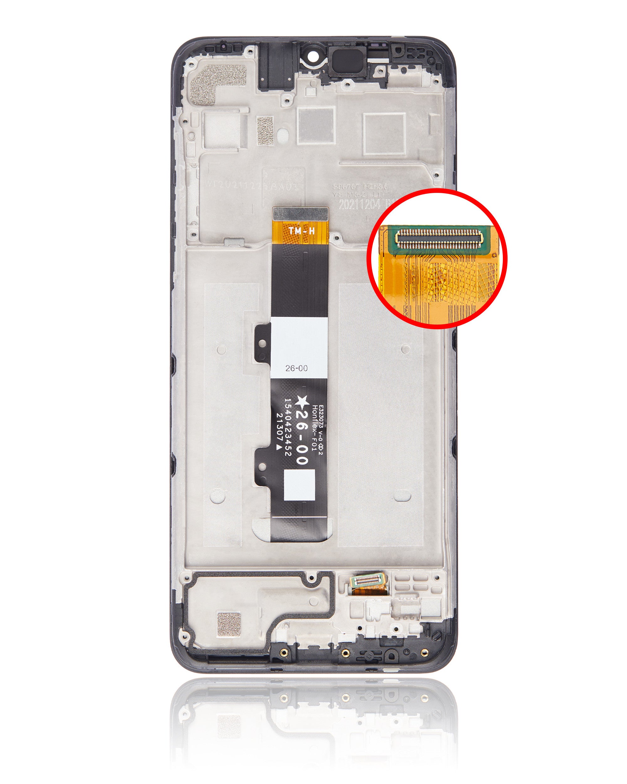 For Motorola Moto G Pure (XT-2163 / 2021) LCD Replacement with frame (All Colors)