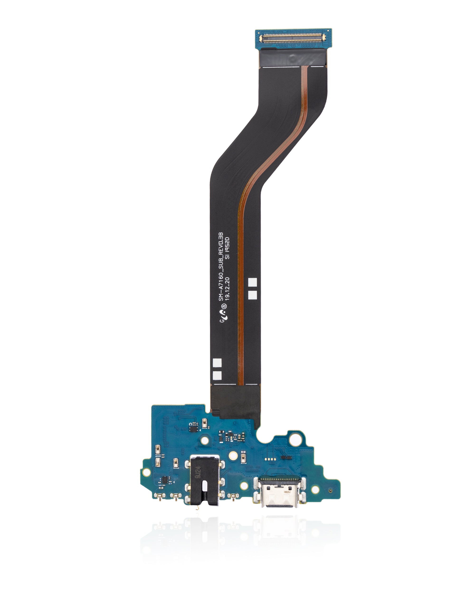 For Samsung Galaxy A71 5G (A716B / 2020) Charging Port Flex Cable With Headphone Jack Replacement (International Version)