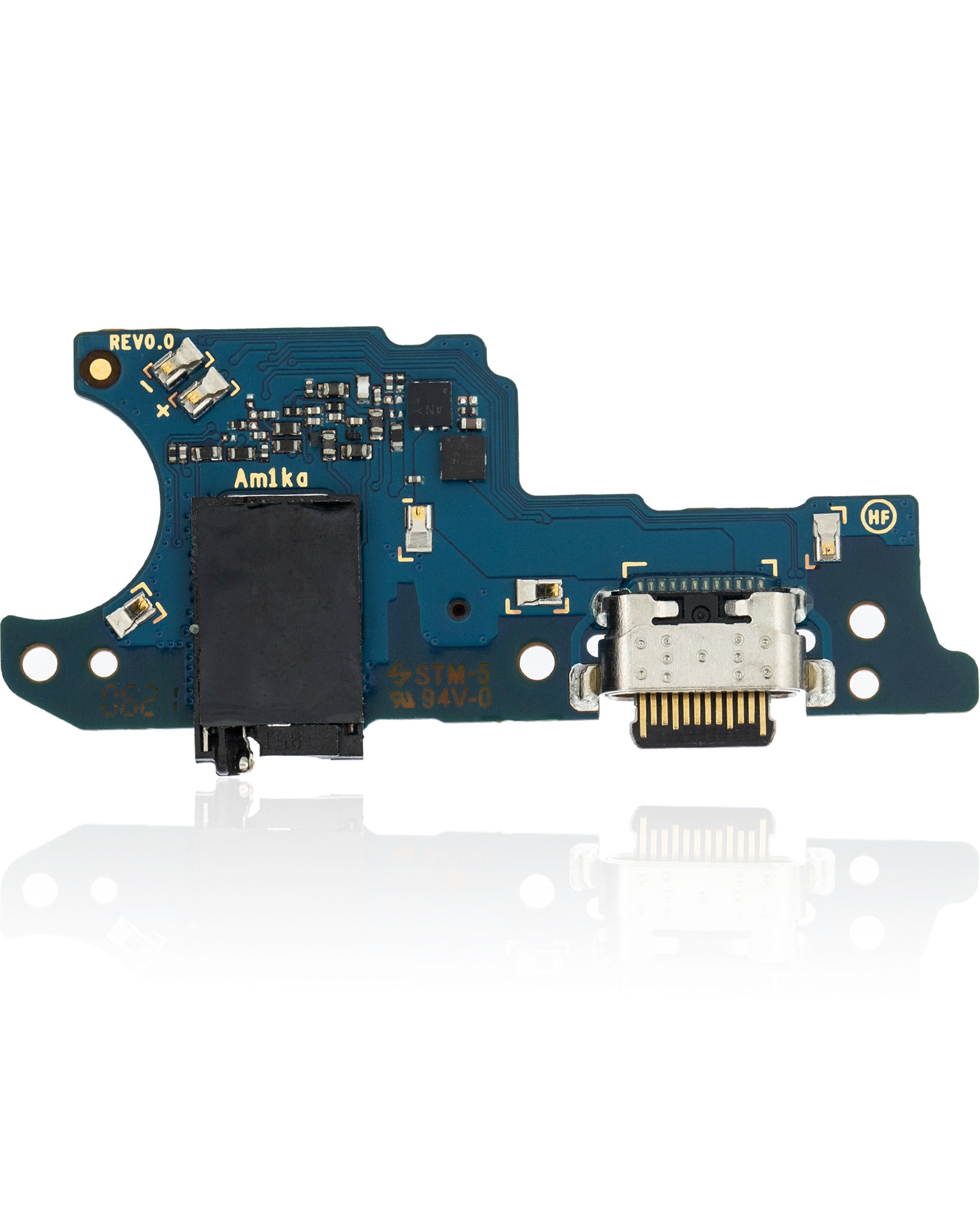 For Samsung Galaxy A02S (A025U / 2020) Charging Port Board With Headphone Jack Replacement (US Version) (Premium)