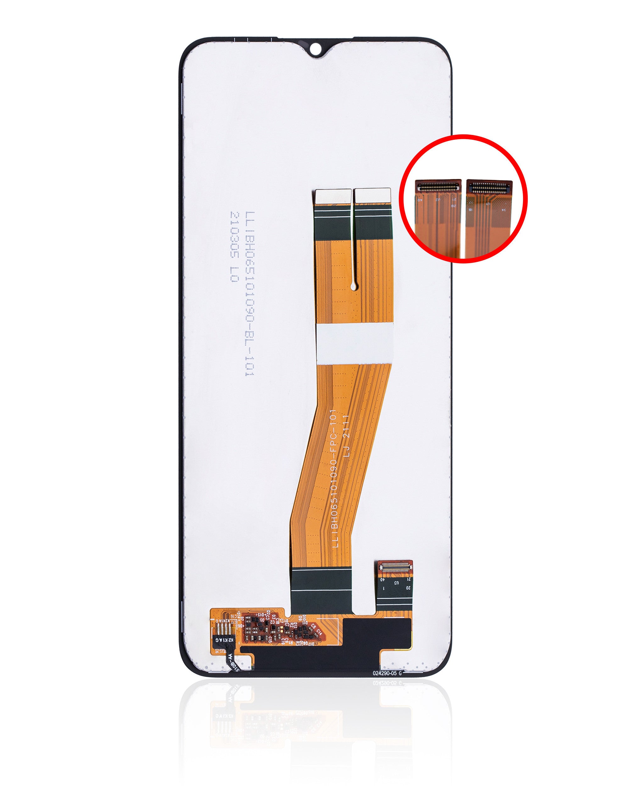 For Samsung Galaxy A03S (A037M / 2021) LCD Screen Replacement Without Frame (Single Sim) (Type-C) (Premium) (All Colors)