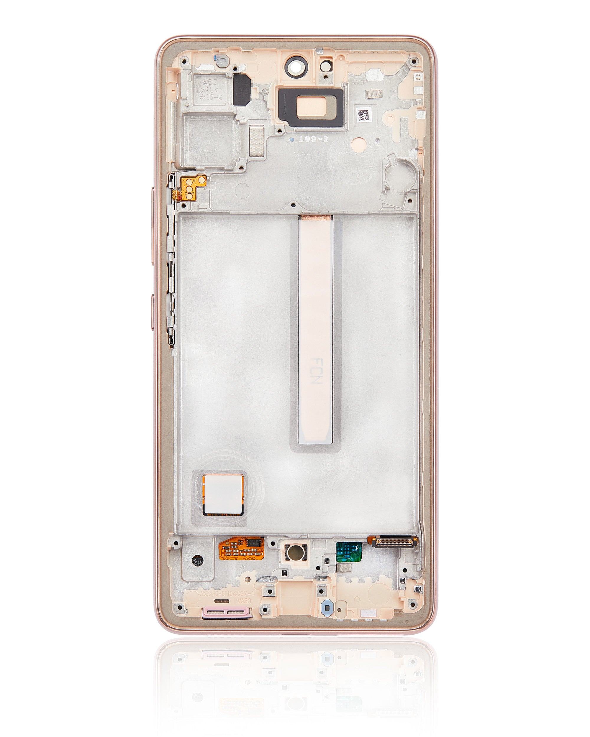 For Samsung Galaxy A53 5G (A536 / 2022) OLED Screen Replacement With Frame (Premium) (Peach)