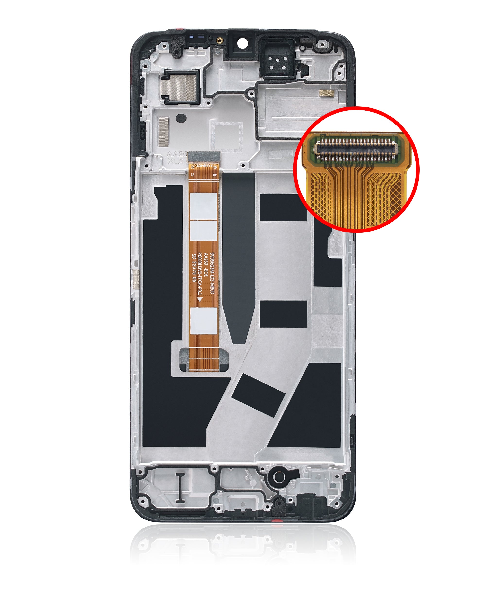 For OnePlus Nord N300 5G LCD Screen Replacement With Frame (All Colors)