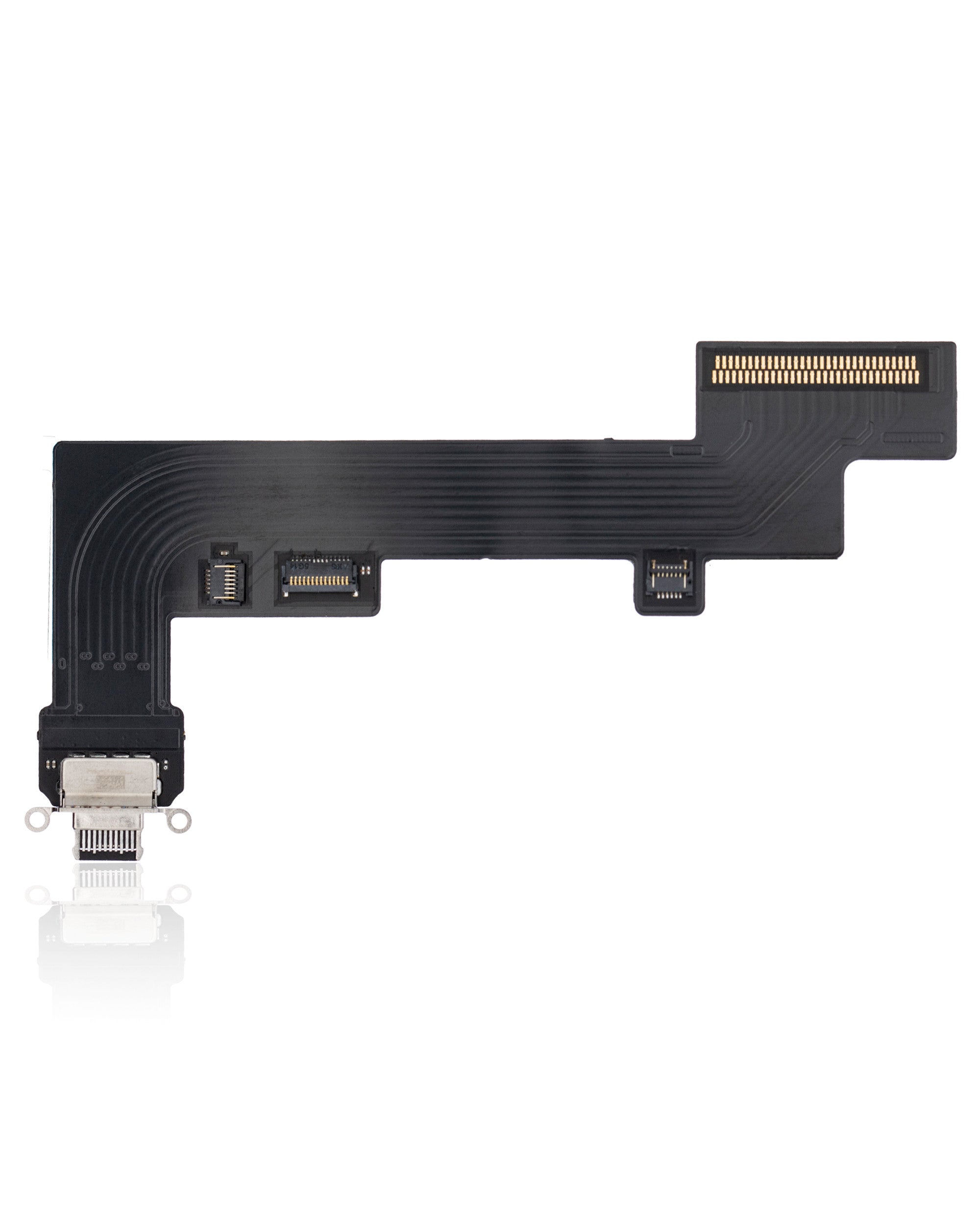 For iPad Air 4 (2020) / iPad Air 5 (2022) Charging Port Flex Cable Replacement / 4G Version (Aftermarket Pro) (Space Gray)