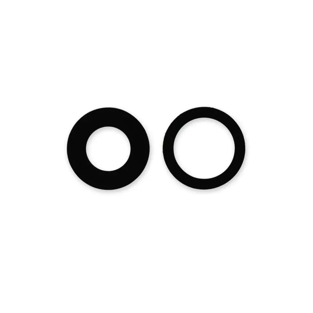 For iPhone 13 / 13 Mini Rear Back Camera Lens Replacement / Glass Only (Aftermarket Pro) (2 Pcs / Set)