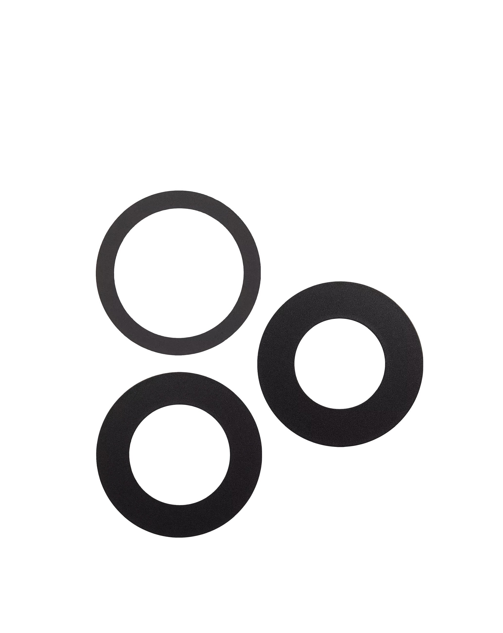 For iPhone 17 Pro / 17 Pro Max Back Camera Lens Replacement / Glass Only (Premium) (3 Pcs / Set)