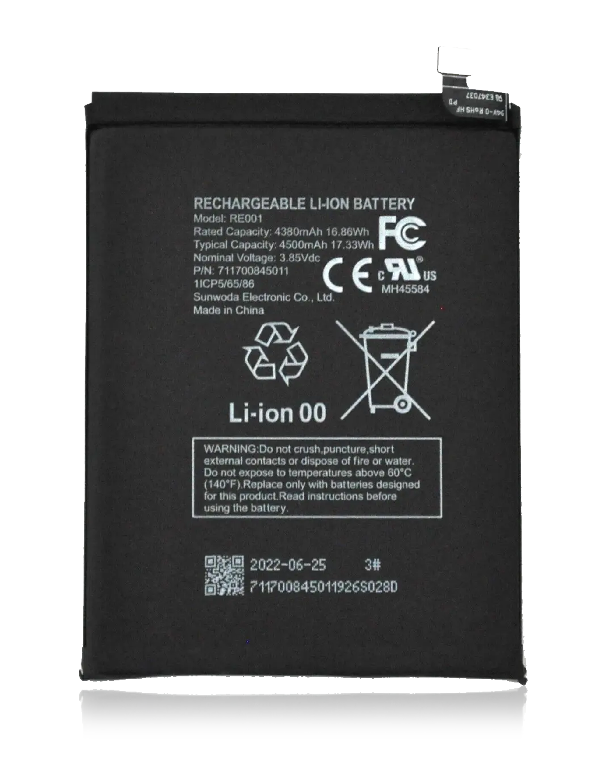 For T-Mobile Revvl 6 / 6X 5G Battery Replacement (RE001)