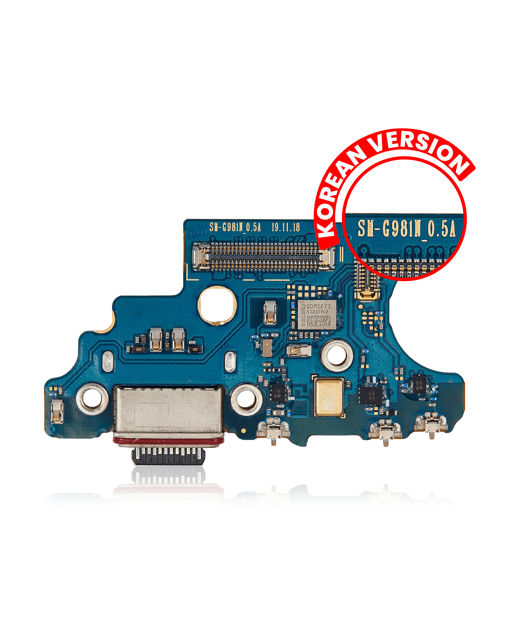 For Samsung Galaxy S20 Charging Port With Board Replacement (Korean Version)