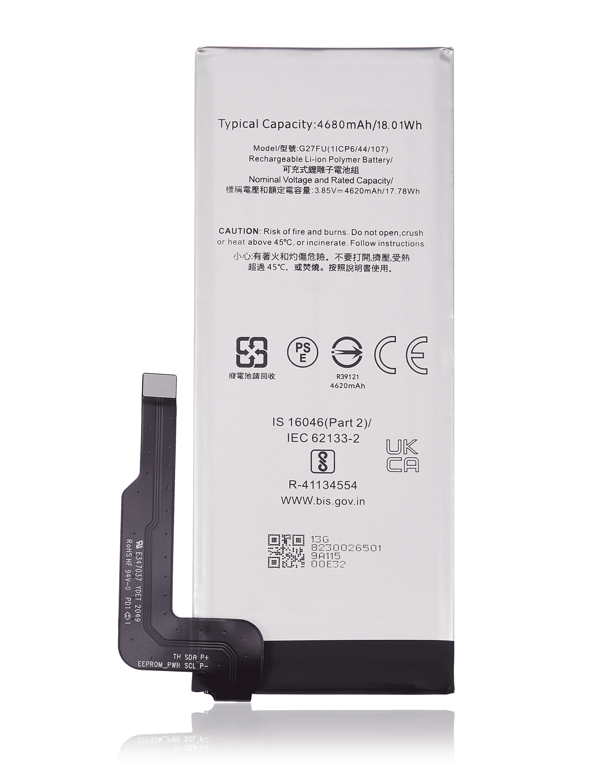 For Google Pixel 5A 5G Battery Replacement (G27FU)