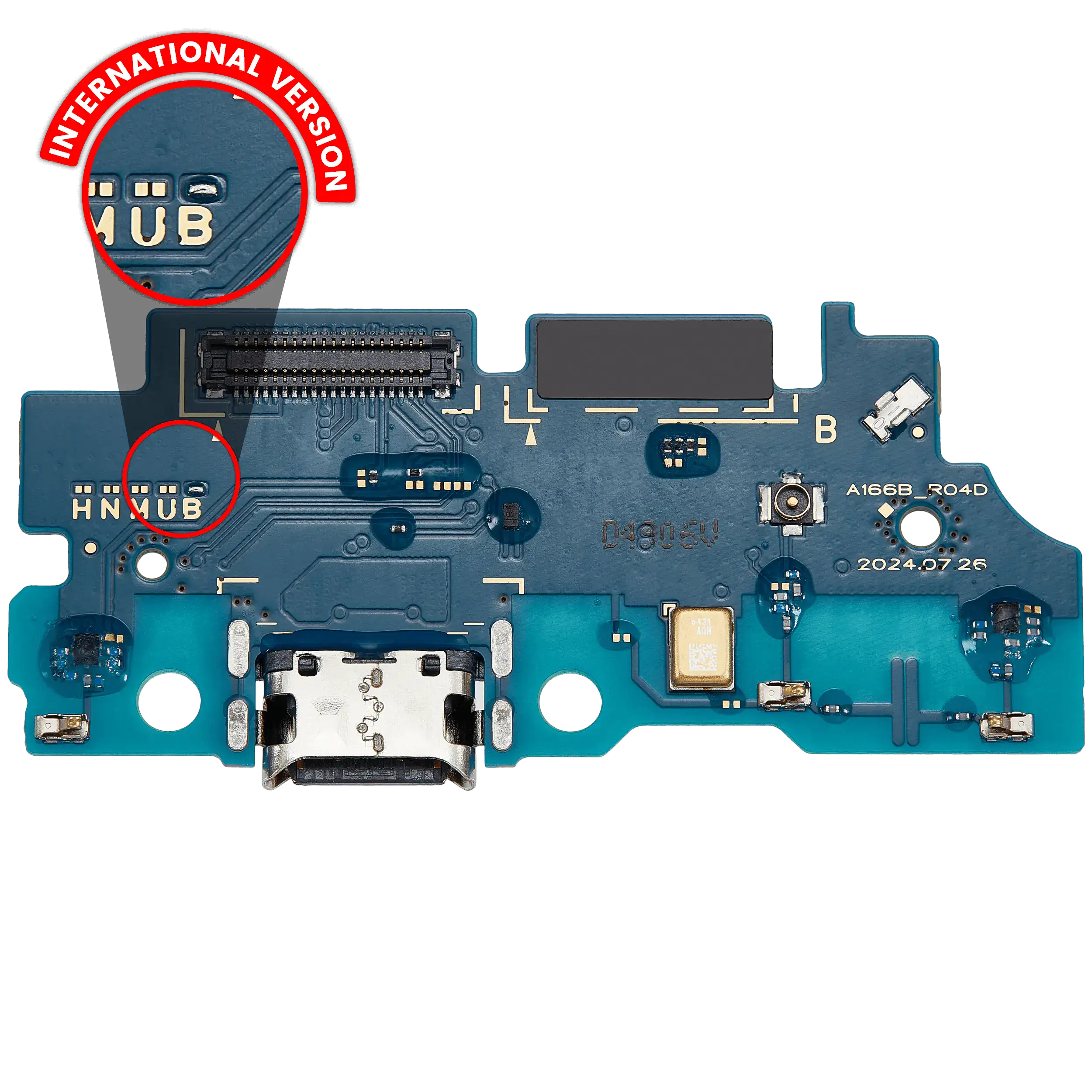 For Samsung Galaxy A16 5G (A166B / 2024) Charging Port Replacement (International Version)