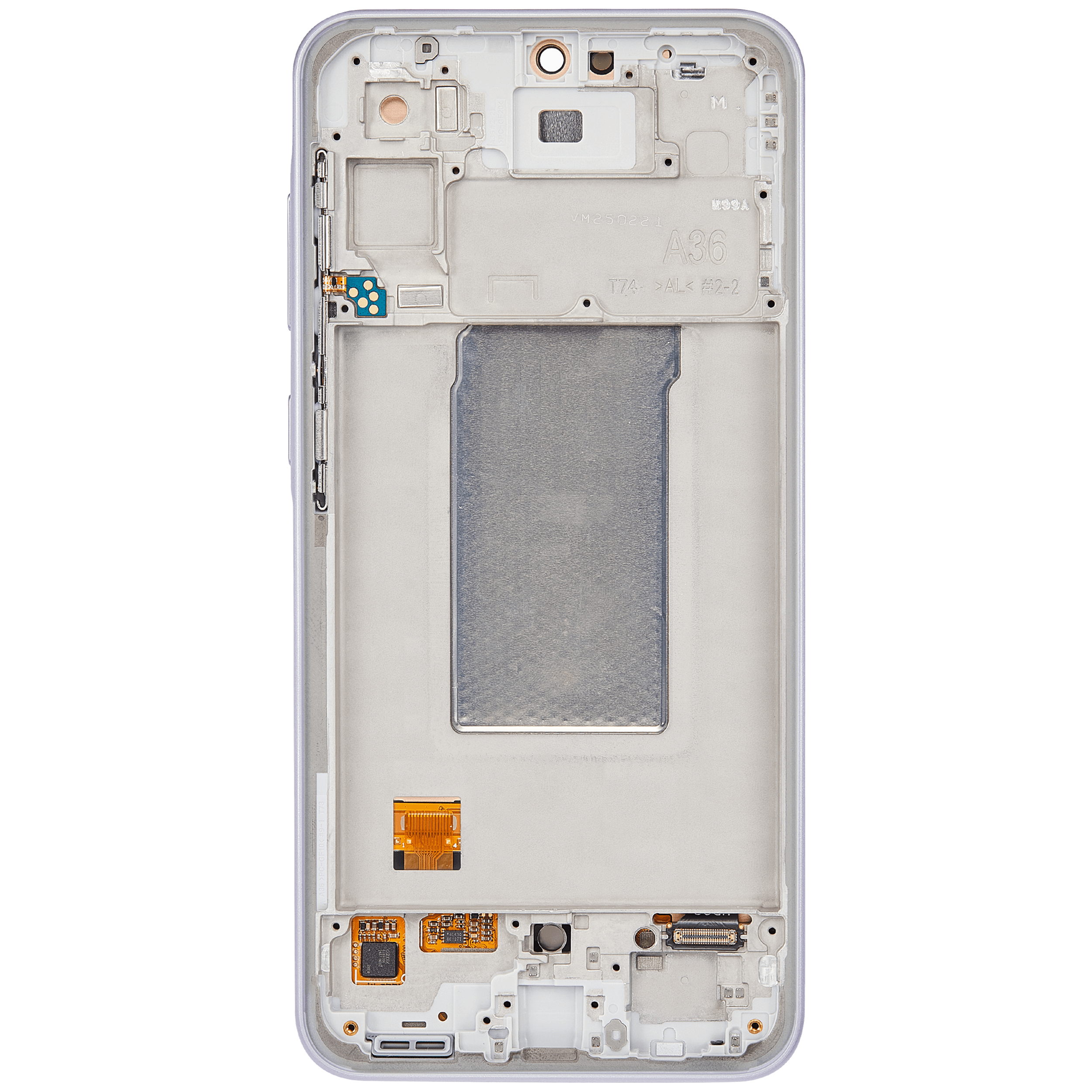 For Samsung Galaxy A36 5G (A366 / 2025) OLED Screen Replacement With Frame (Lavender)