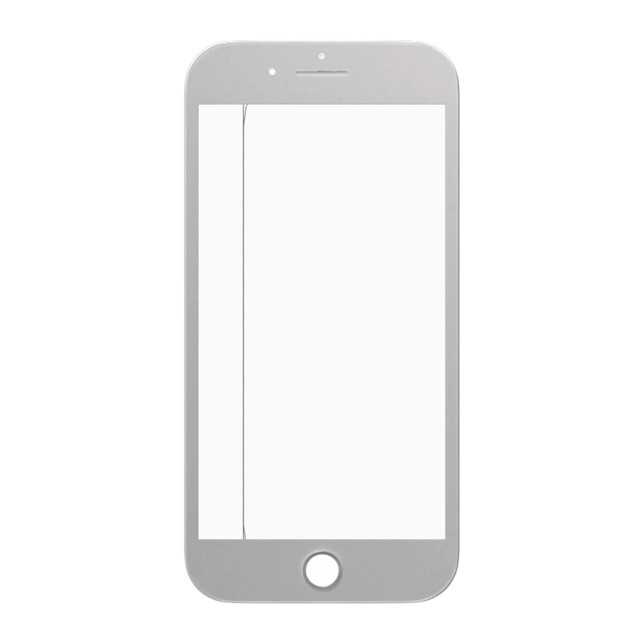 For iPhone 7 Front Glass Replacement / Digitizer Touch With Glass + OCA Pre-Installed + Frame (White)
