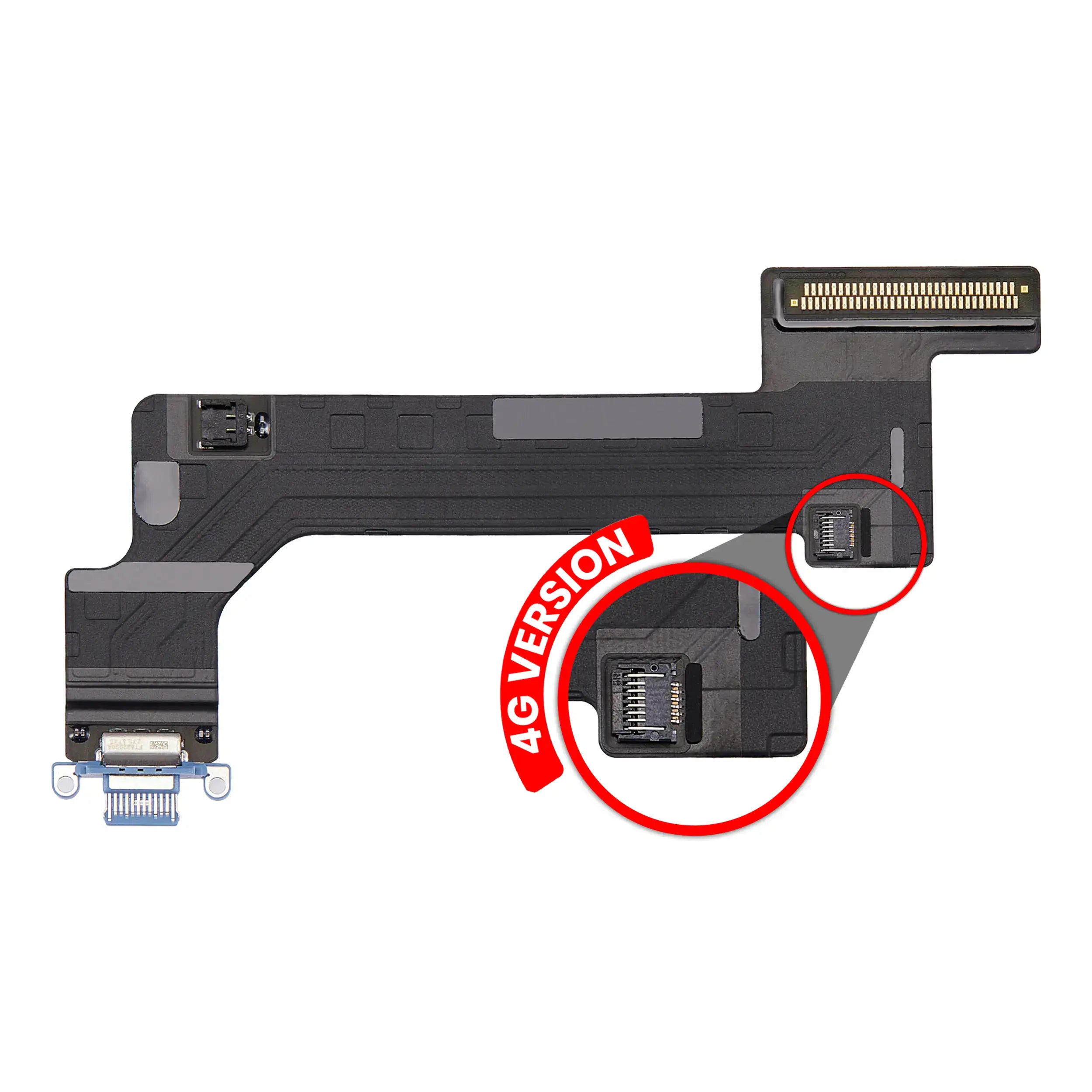 For iPad 10th Gen (2022) Charging Port Flex Cable Replacement / 4G Version (Premium) (All Colors)