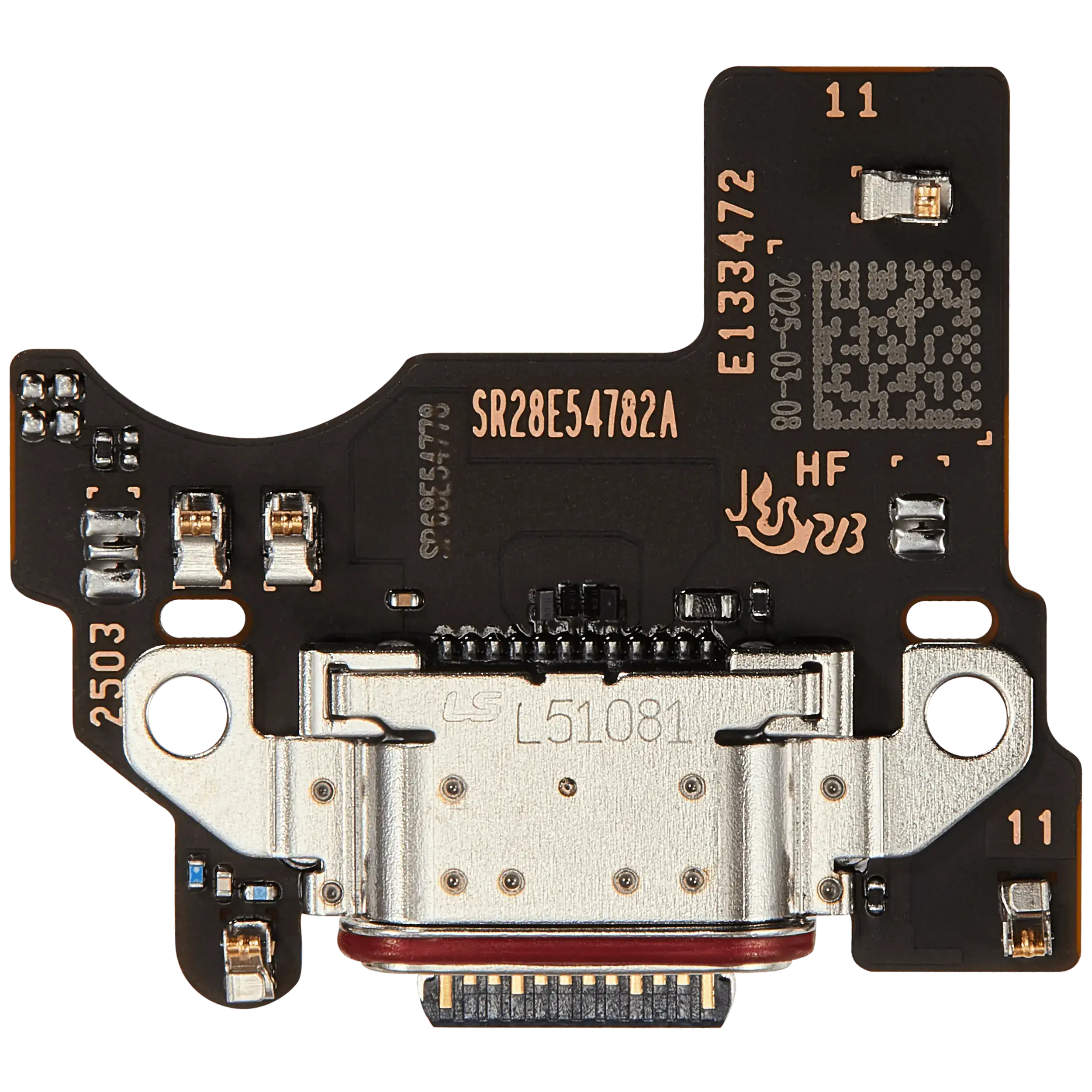 For Moto Edge 60 Fusion (XT-2503 / 2025) Charging Port Replacement