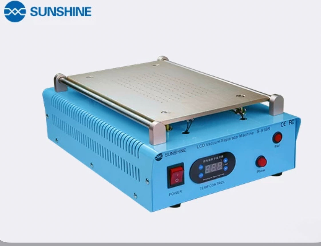 SUNSHINE SS-918R / 110V LCD Screen Separator Machine With Built-In Vacuum Pump