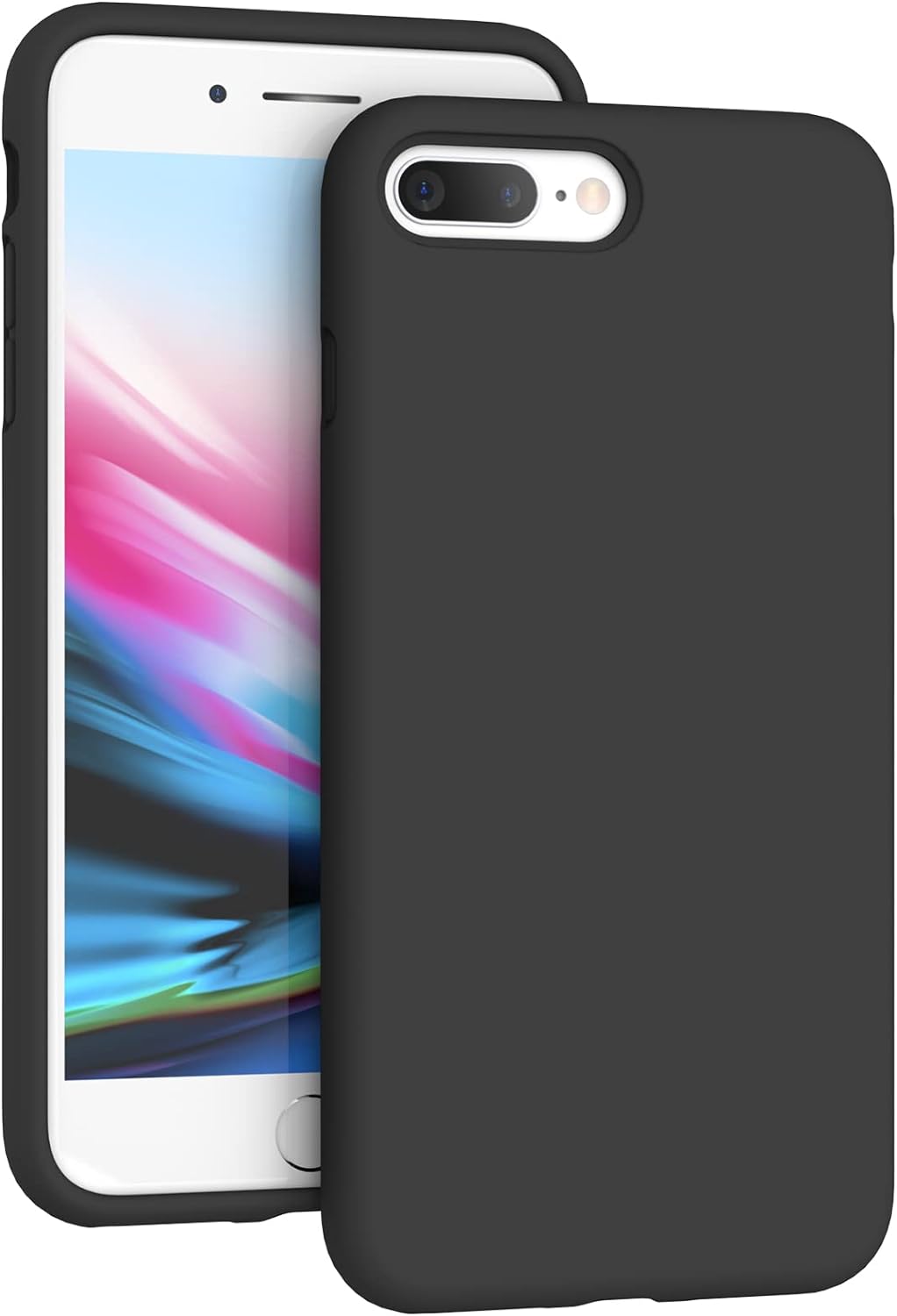 For iPhone 6 to 8 Plus Silicone Case (All Color)