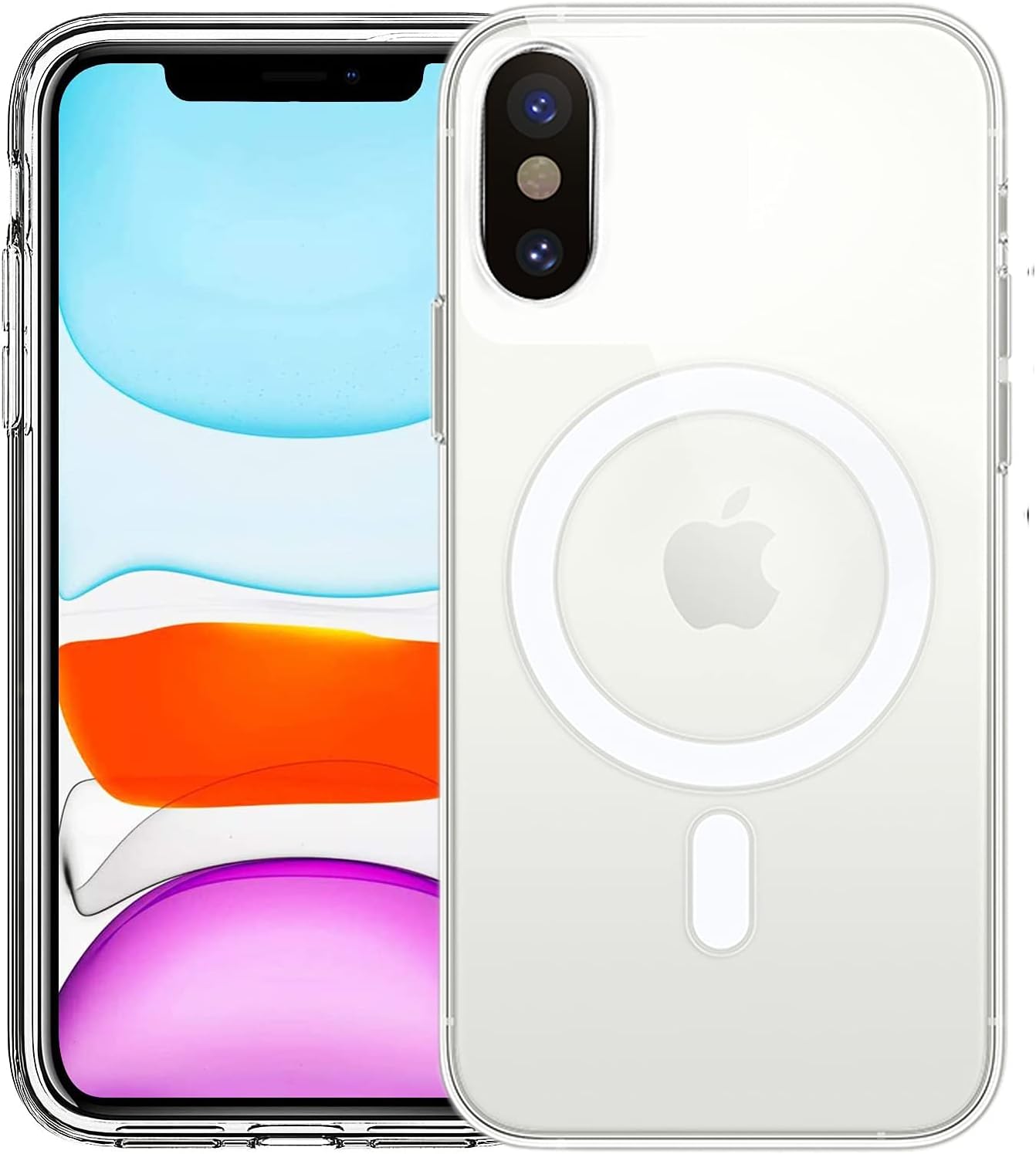 For iPhone X / XS Cases Compatible With MagSafe (Clear)