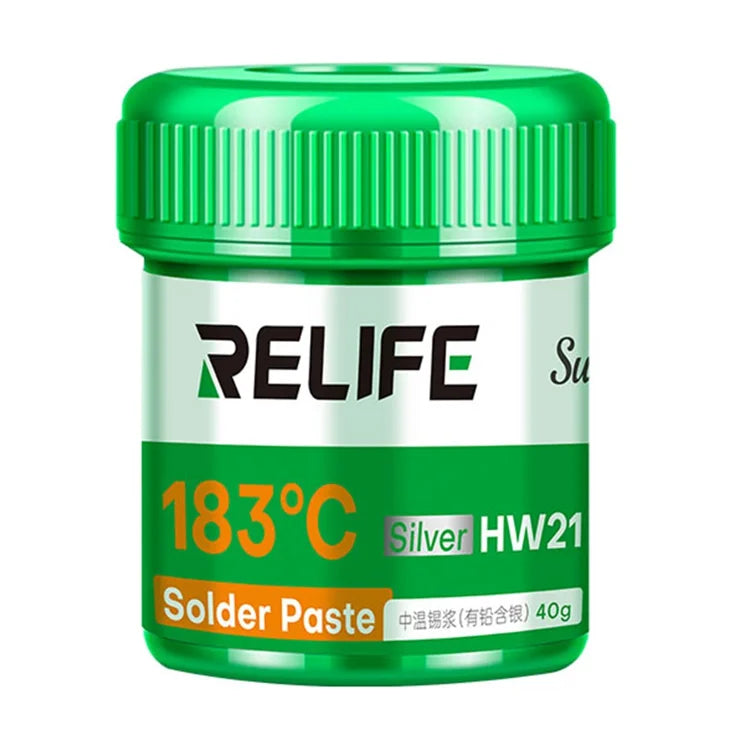 RELIFE HW21 183℃ Solder Paste (Containing Lead And Silver)