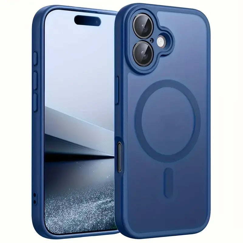 For iPhone 17 / 17 Air / 17 Pro / 17 Pro Max Frosted MagSafe Shockproof Cases (All Colors)