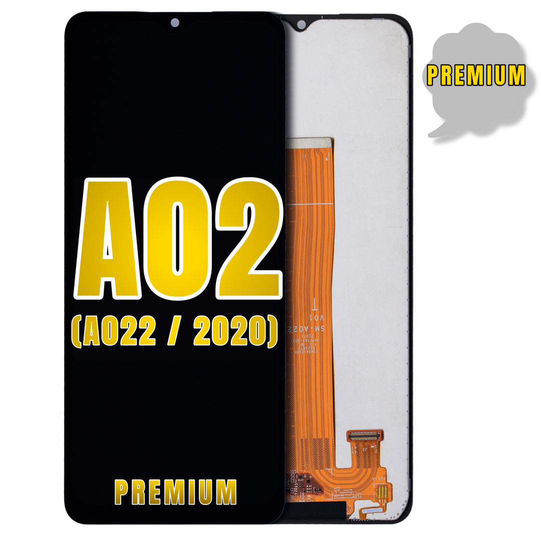 For Samsung Galaxy A02 (A022 / 2020) LCD Screen Replacement Without Frame (Premium) (All Colors)