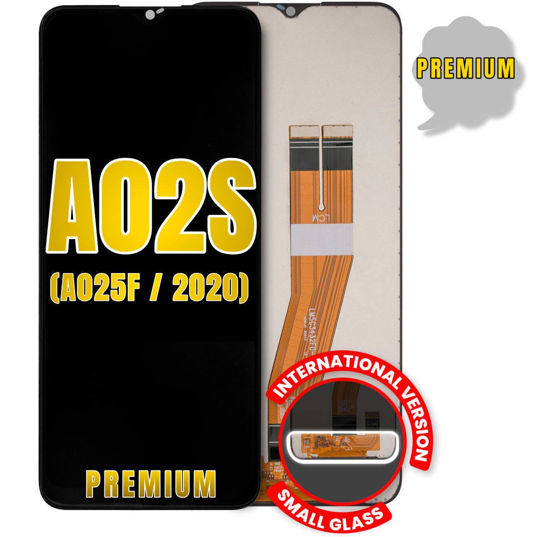 For Samsung Galaxy A02S (A025F / 2020) Screen Replacement Without Frame (International Version) (All Colors)