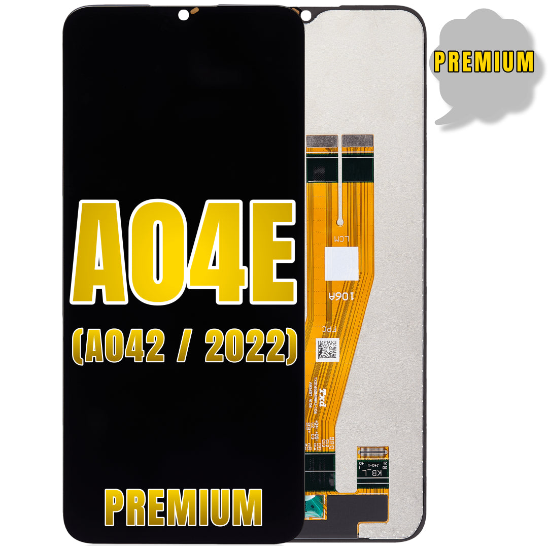 For Samsung Galaxy A04E (A042 / 2022) LCD Screen Replacement Without Frame (Premium) (All Colors)
