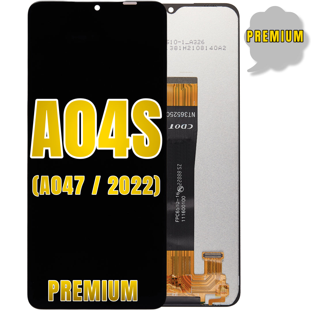 For Samsung Galaxy A04S (A047 / 2022) LCD Screen Replacement Without Frame (Premium) (All Colors)