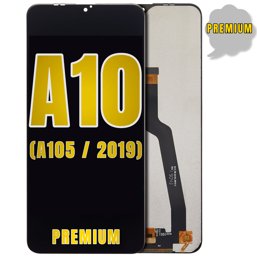 For Samsung Galaxy A10 (A105 / 2019) LCD Screen Replacement Without Frame (Premium) (All Colors)