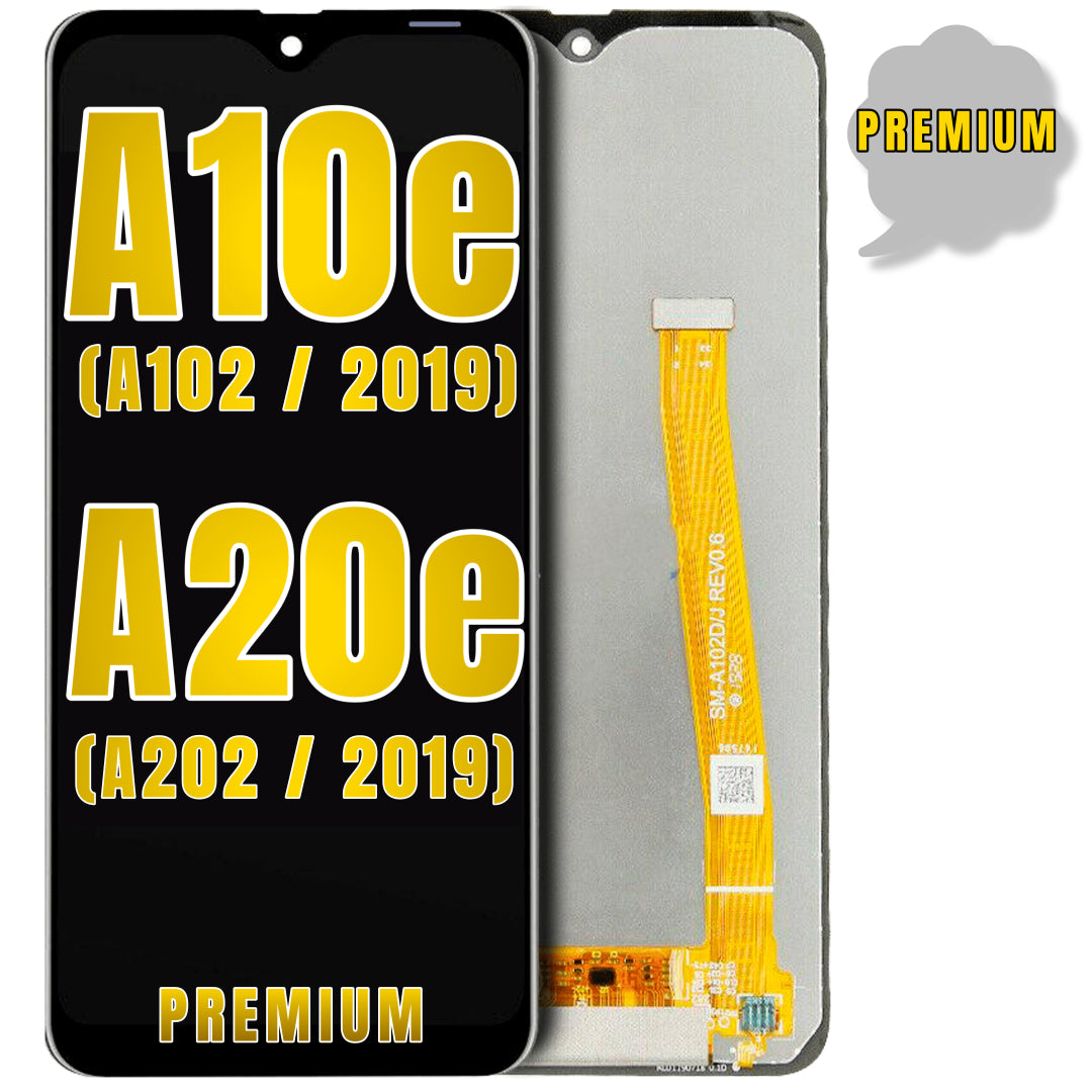 For Samsung Galaxy A10E (A102 / 2019) / A20E (A202 / 2019) LCD Screen Replacement Without Frame (Premium) (All Colors)