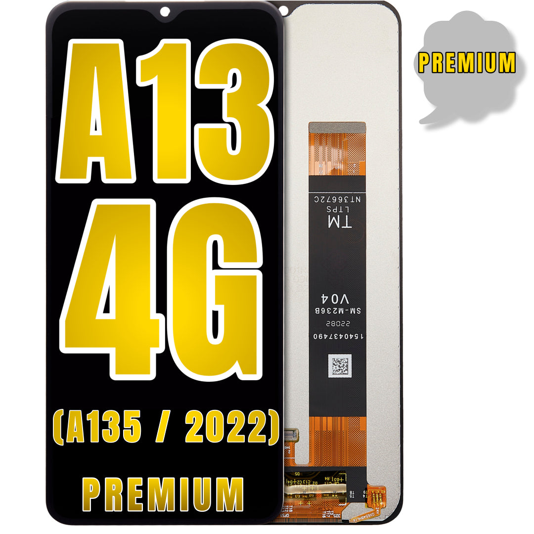 For Samsung Galaxy A13 4G (A135 / 2022) LCD Screen Replacement Without Frame (Premium) (All Colors)
