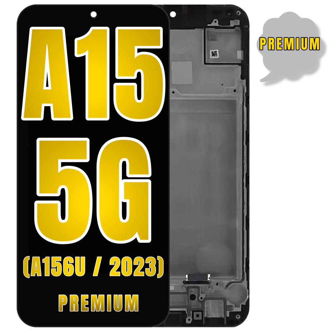 For Samsung Galaxy A15 4G (A155 / 2023) / A15 5G (A156U / 2023) OLED Screen Replacement With Frame (Premium) (All Colors)
