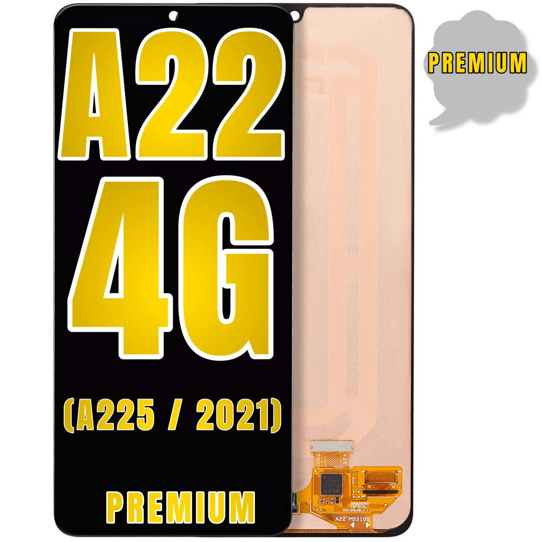 For Samsung Galaxy A22 4G (A225 / 2021) LCD Screen Replacement Without Frame (Premium) (All Colors)
