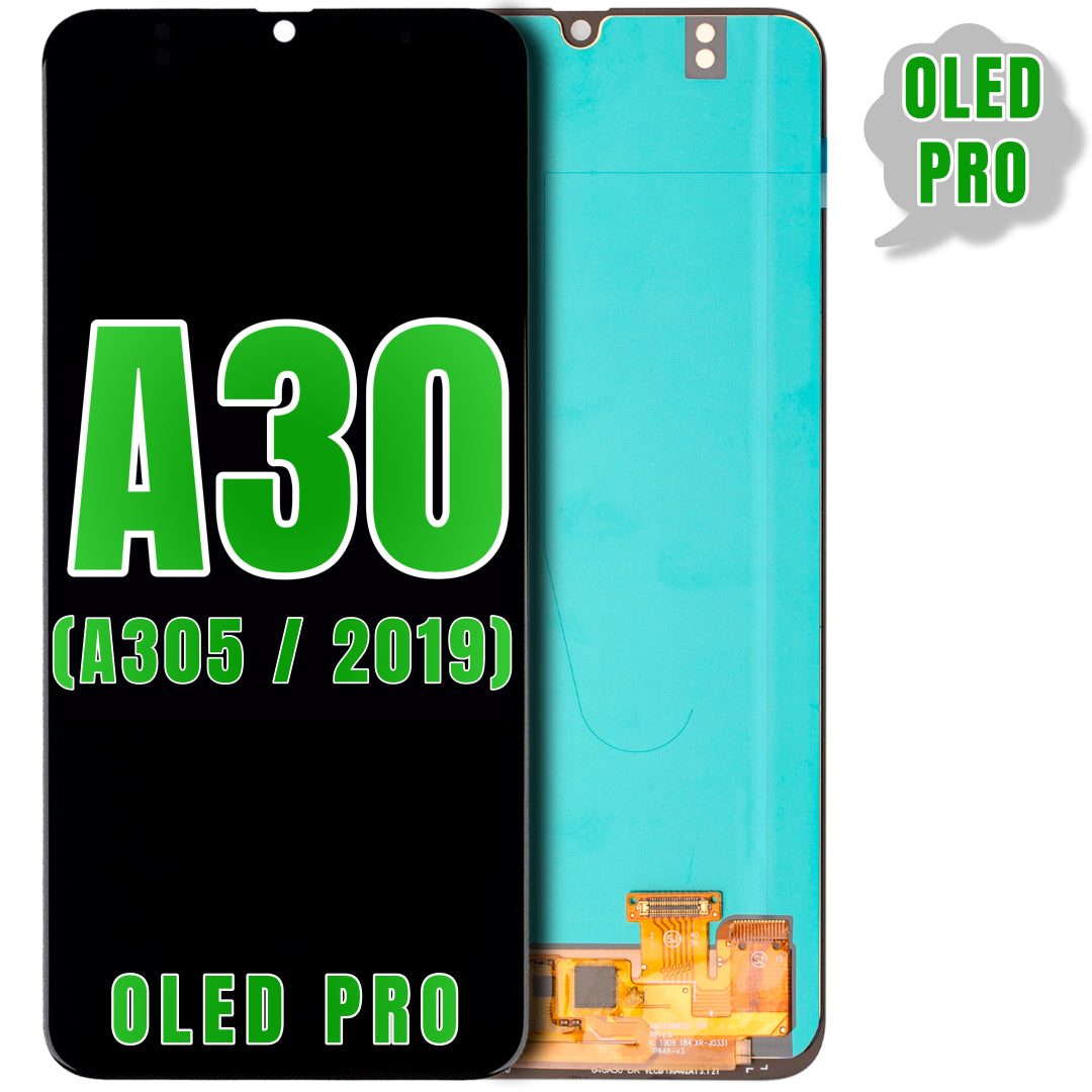 For Samsung Galaxy A30 (A305 / 2019) OLED Screen Replacement Without Frame (Oled Pro) (All Colors)