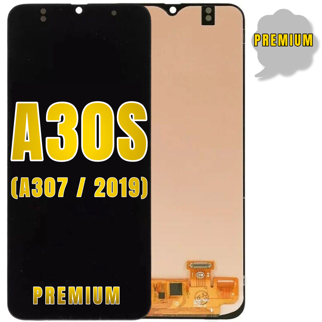 For Samsung Galaxy A30S (A307 / 2019) LCD Screen  Replacement Without Frame (Premium) (All Colors)
