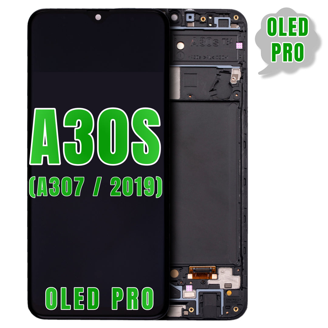 For Samsung Galaxy Galaxy A30S (A307 / 2019) OLED Screen Replacement With Frame (Oled Pro) (All Colors)