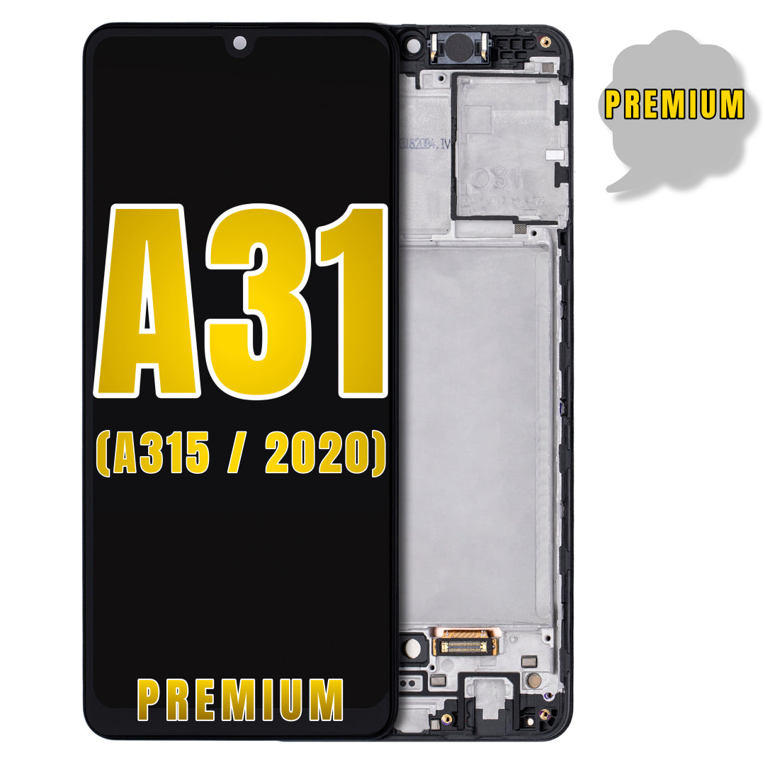 For Samsung Galaxy A31 (A315 / 2020) OLED Screen Replacement With Frame (Premium) (All Colors)