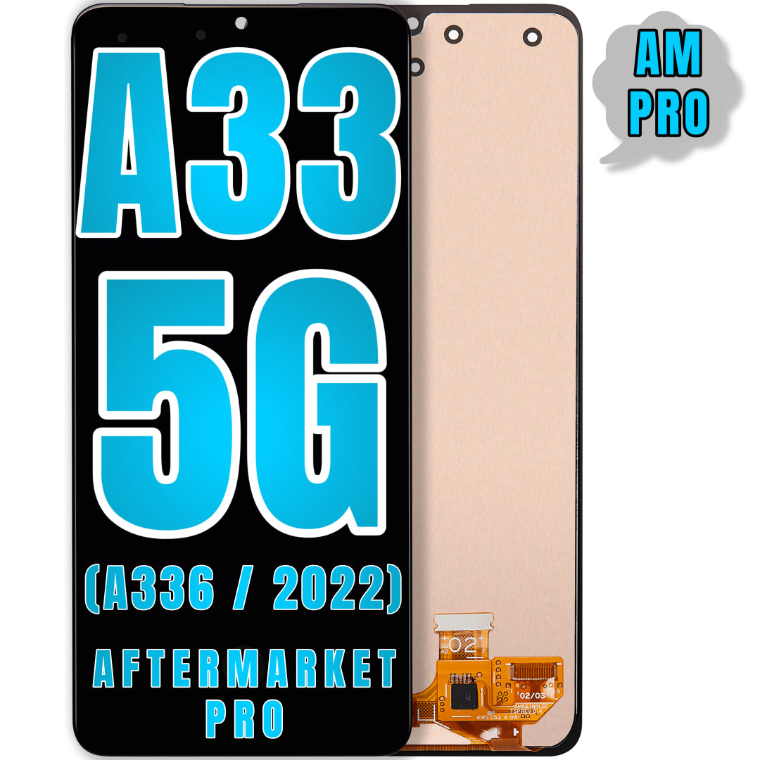 For Samsung Galaxy A33 5G (A336 / 2022) LCD Screen Replacement Without Frame (Aftermarket Pro) (All Colors)