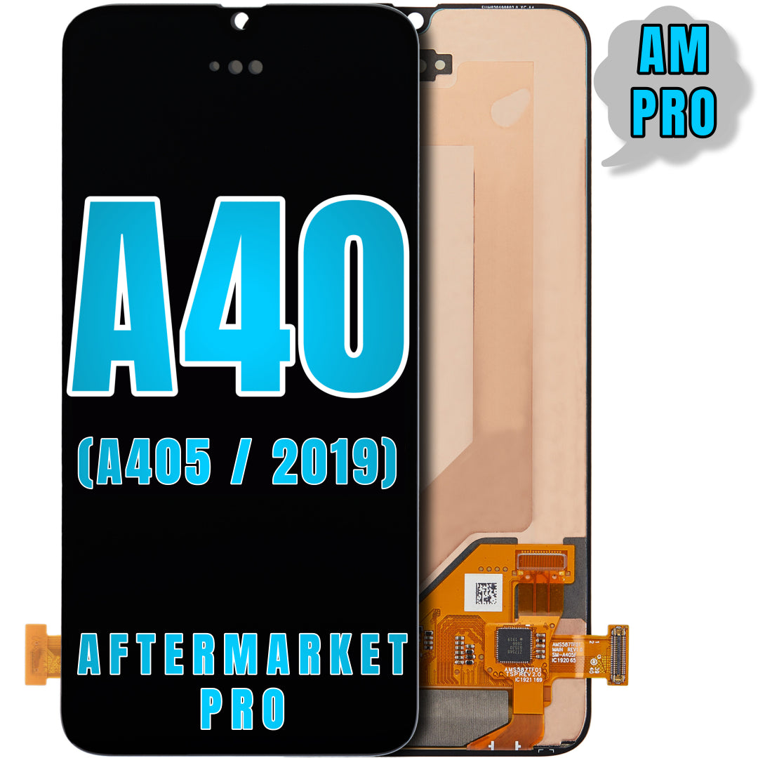 For Samsung Galaxy A40 (A405 / 2019) LCD Screen Replacement Without Frame (Aftermarket Pro) (All Colors)