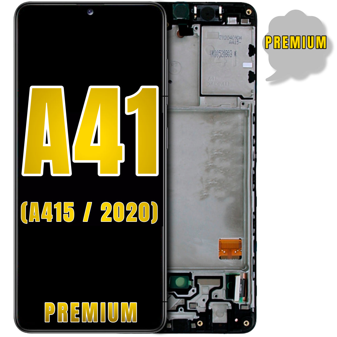 For Samsung Galaxy A41 (A415 / 2020) LCD Screen Replacement With Frame (Premium) (All Colors)