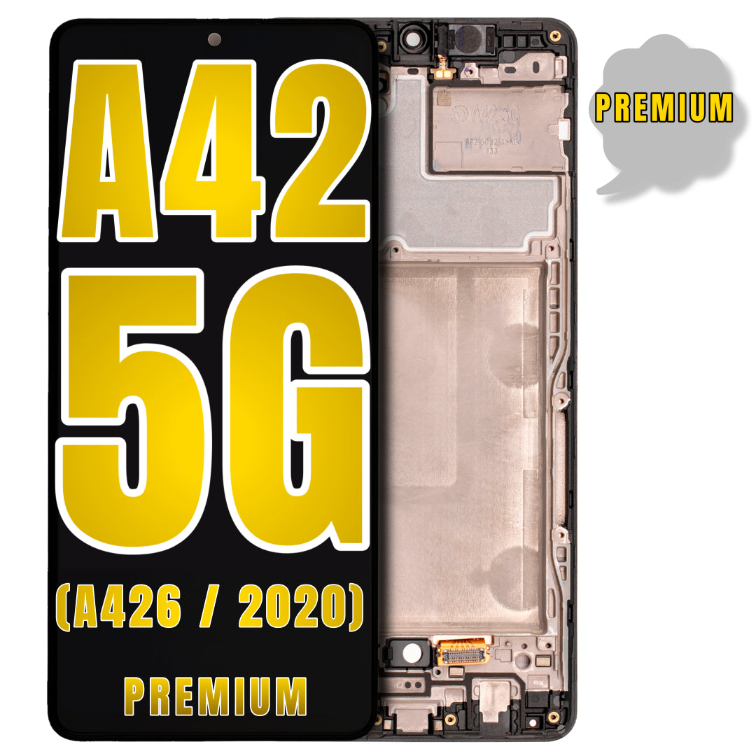For Samsung Galaxy A42 5G (A426 / 2020) OLED Screen Replacement With Frame (Premium) (All Colors)