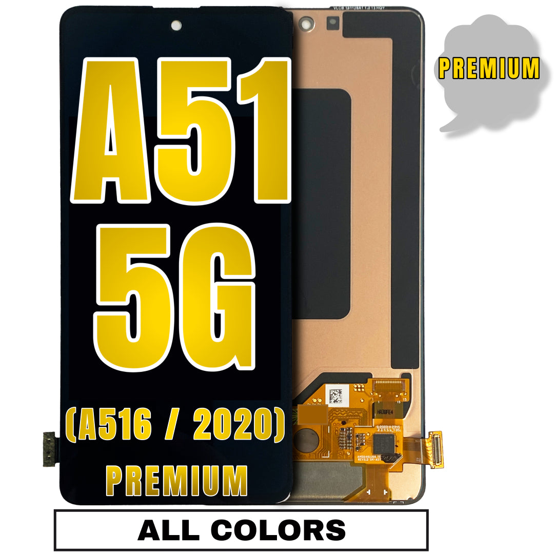 For Samsung Galaxy A51 5G (A516 / 2020) OLED Screen Replacement Without Frame (Premium) (All Colors)
